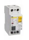 Выключатель дифференциальный (УЗО) ВД1-63 2п 40А 30мА тип AC | MDV10-2-040-030 | IEK