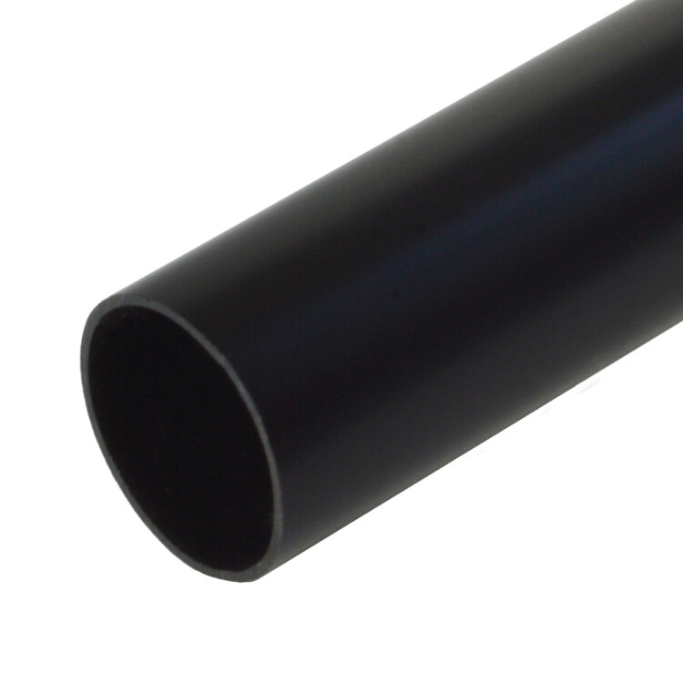 Труба жесткая ПВХ 3-х метровая легкая черная д20 (150м/уп) | PR05.0005 | Промрукав