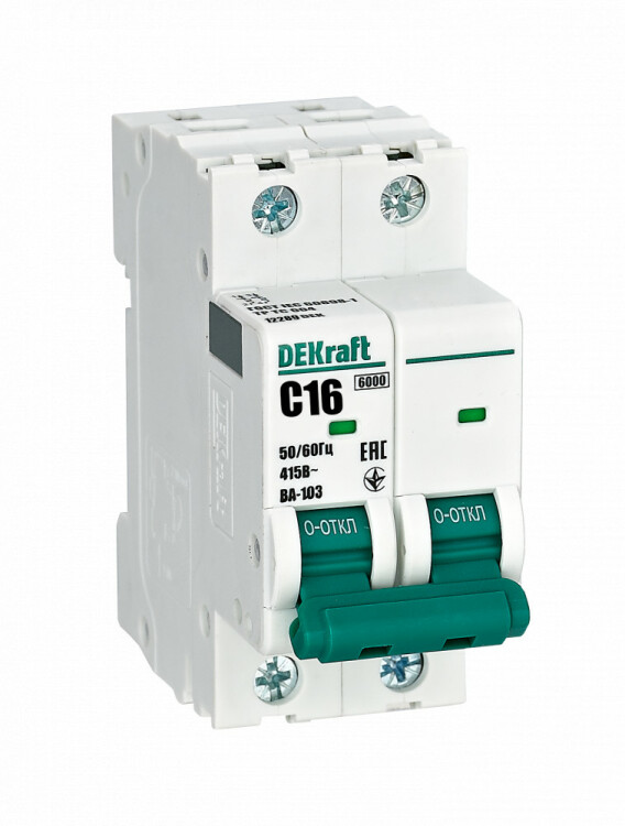Выключатель дифференциальный (УЗО) ВД1-63 4п 40А 300мА тип AC | MDV10-4-040-300 | IEK