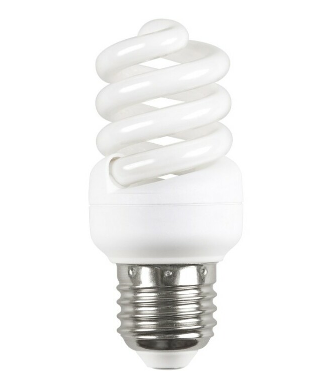 Лампа энергосберегающая КЛЛ 20Вт Е27 827 спираль КЭЛ-FS | LLE25-27-020-2700-T2 | IEK