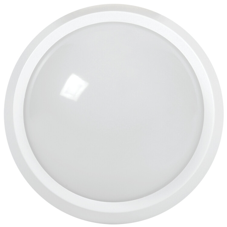 Светильник для ЖКХ НПП 1402 60Вт Е27 IP54 белый/овал с реш. | LNPP0-1402-1-060-K01 | IEK