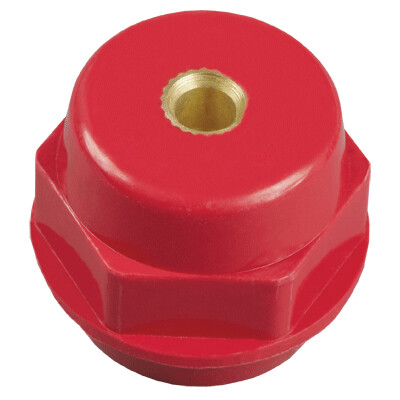 Розетка с з/к, со шторками (красный) LK45 ( для выделения "чиcтого питания сети") | 851107 | Ecoplast