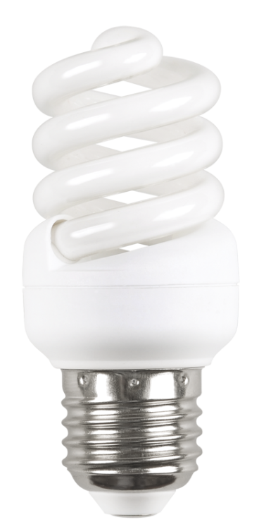 Лампа энергосберегающая КЛЛ 15Вт Е27 840 спираль КЭЛ-FS | LLE25-27-015-4000-T2 | IEK