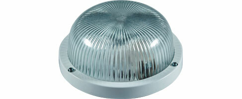 Светильник пылевлагозащищенный для ЖКХ НПП 03-60-1301 круг б/р прозрачный ЛУНА-1 IP65 | 11663 | Владасвет