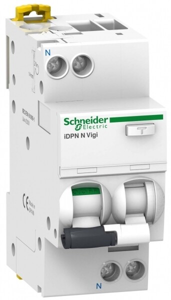 Выключатель автоматический дифференциального тока iDPN N VIGI 1п+N 20А C 100мА тип A | A9D52620 | Schneider Electric