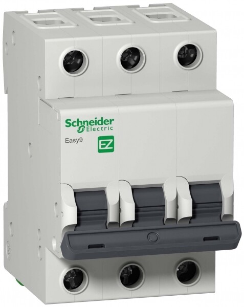 Выключатель автоматический трехполюсный EASY 9 40А C 4,5кА | EZ9F34340 | Schneider Electric