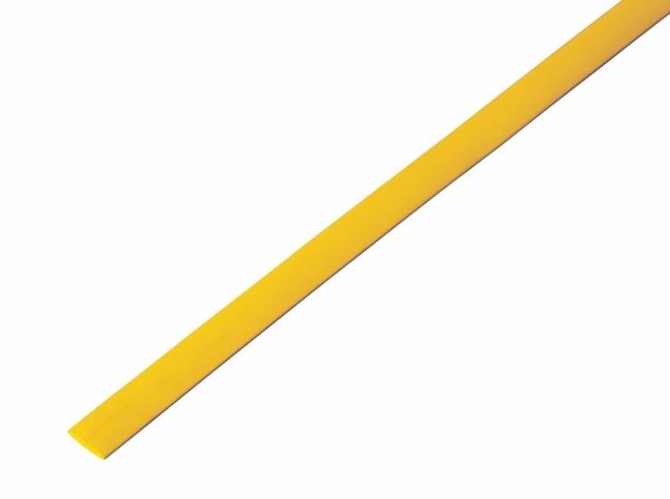 Термоусадка 6,0 / 3,0 мм, желтая (1м) | 20-6002 | REXANT