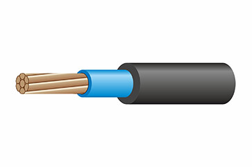 Маркер для кабеля сечением 1.5-2.5мм символ 6 | MKF6S2 | DKC