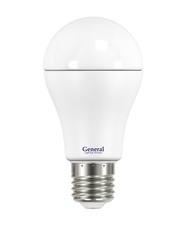 Лампа светодиодная LED 17Вт Е27 220В 4500К GLDEN-WA60-17-230-E27-4500 угол 270 | 637400 | General