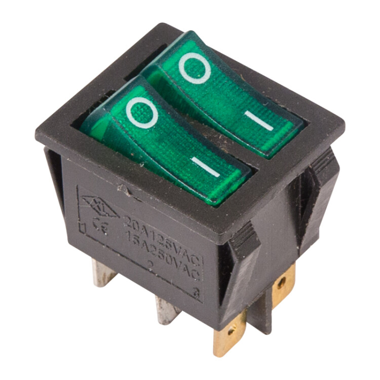 Лампа AL-22 сигнальная d22мм зеленый неон/230В цилиндр | SQ0702-0009 | TDM