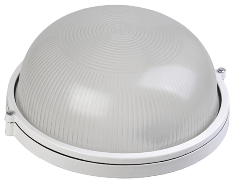 Светильник для ЖКХ НПП 1301 60Вт Е27 IP54 белый/круг | LNPP0-1301-1-060-K01 | IEK