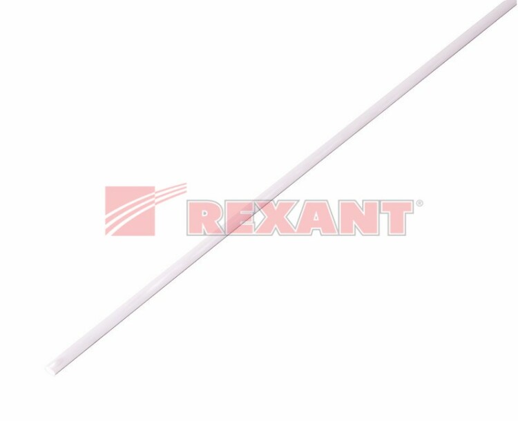 Термоусадка 25,0 / 12,5 мм, белая (1м) | 22-5001 | REXANT