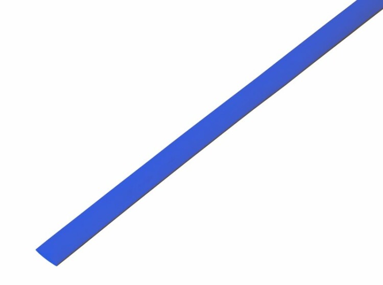 Термоусадка 6,0 / 3,0 мм, синяя (1м) | 20-6005 | REXANT