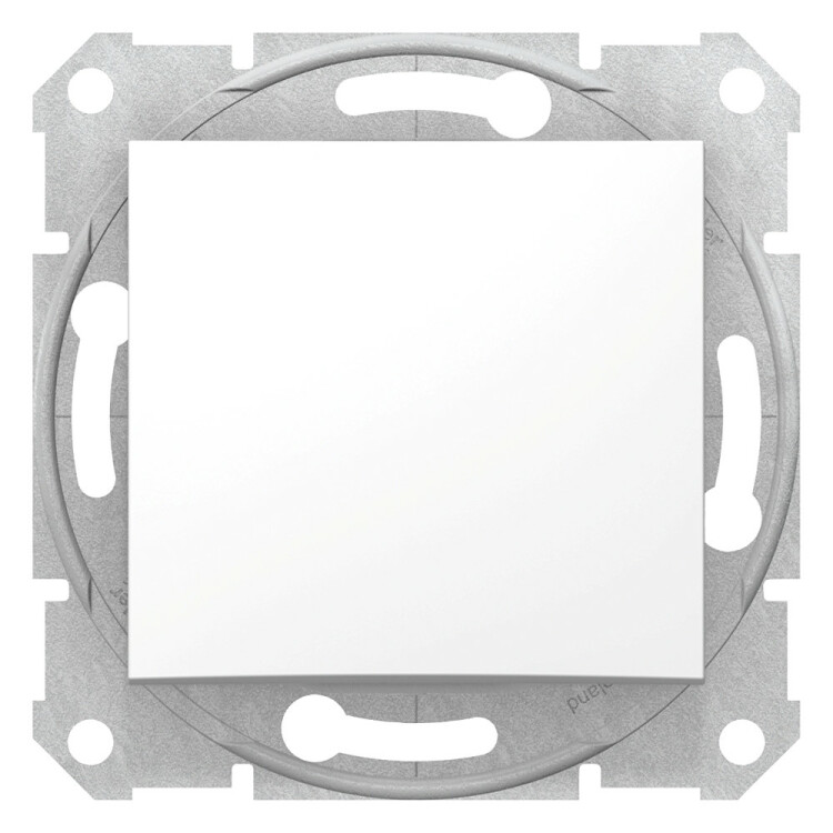 Sedna Белый Переключатель 1-клавишный 10А (сх.6) | SDN0400121 | Schneider Electric