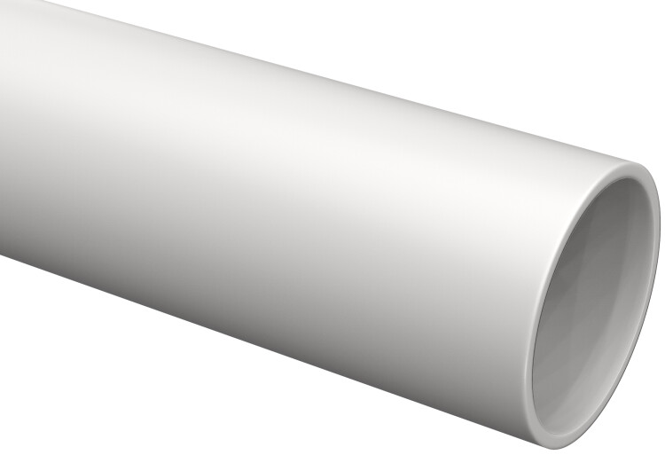 Труба жесткая гладкая ПВХ 25мм 3м (60м/уп) серый | CTR10-025-K41-060I | IEK