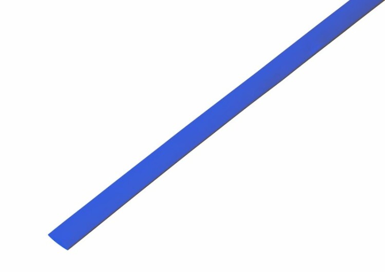 Термоусадка 8,0 / 4,0 мм, синяя (1м) | 20-8005 | REXANT