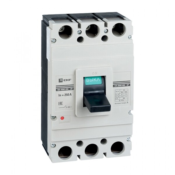 Автоматический выключатель ВА-99М 400/400А 3P 42кА EKF | mccb99-400-400m | EKF