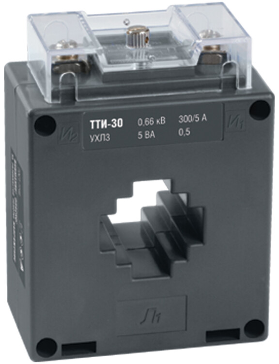 Трансформатор тока ТТИ-30 250/5А 5ВА класс 0,5 | ITT20-2-05-0250 | IEK