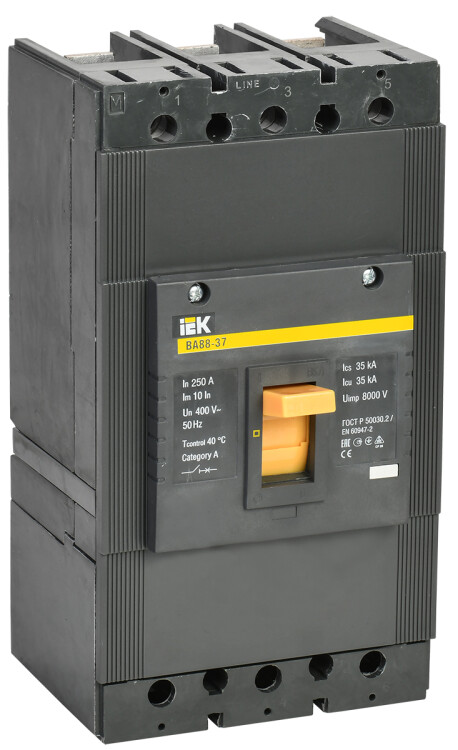 Выключатель автоматический дифференциального тока АВДТ B06S 1P+NP C20 30мА тип AC (18мм) ARMAT IEK | AR-B06S-1N-C20C030 | IEK