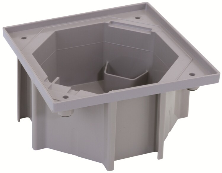 Simon Connect Монтажная коробка под влагостойкую основу, установка в бетон.стяжку, цвет серый | KGE170-23 | Simon