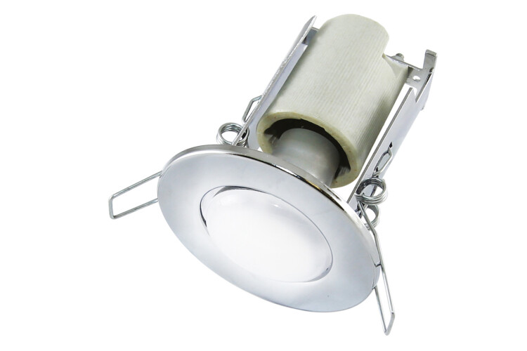 Светильник точечный встраиваемый под лампу СВ 01-04 R63 75Вт Е27 хром | SQ0359-0033 | TDM