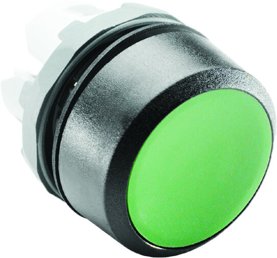 Кнопка MP1-10G зеленая (только корпус) без подсветки без фиксаци и | 1SFA611100R1002 | ABB
