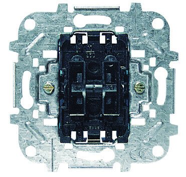 Механизм выключателя жалюзи без фиксации (кнопка), 10А/250В | 8144 | 2CLA814400A1001 | ABB