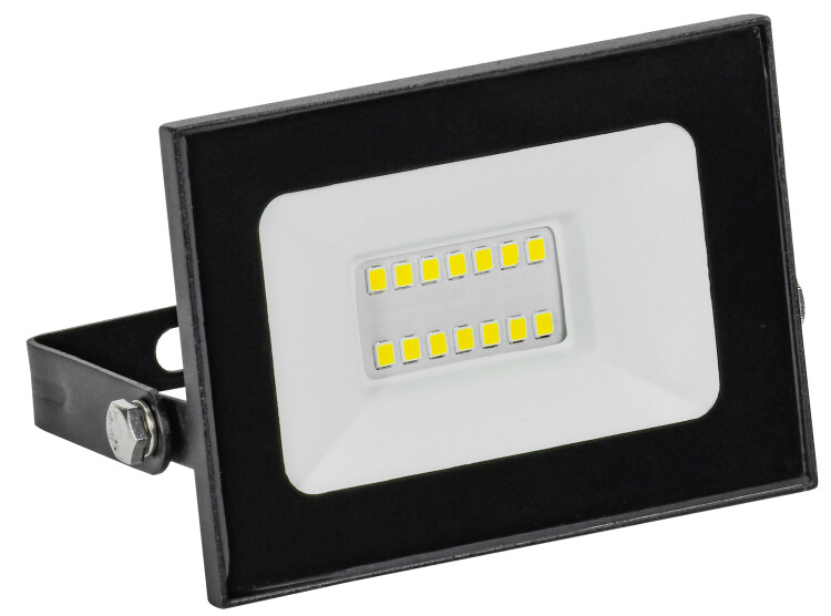 Прожектор светодиодный СДО 001-20 6500К IP65 черный | LPDO501-020-65-K02-G | GENERICA