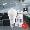 Лампа светодиодная LED 21Вт E27 6000К СТАНДАРТ груша | Б0035333 | ЭРА