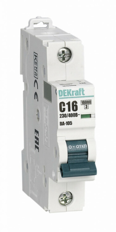 Выключатель дифференциальный (УЗО) ВД-40 2п 25А 30мА тип AC (электронный) Basic | elcb-2-25-30e-sim | EKF