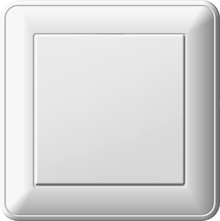 Wessen 59 Белый Выключатель 1-клавишный кнопочный 16А (сх.1) (в сборе) | VS116-155-18 | Schneider Electric
