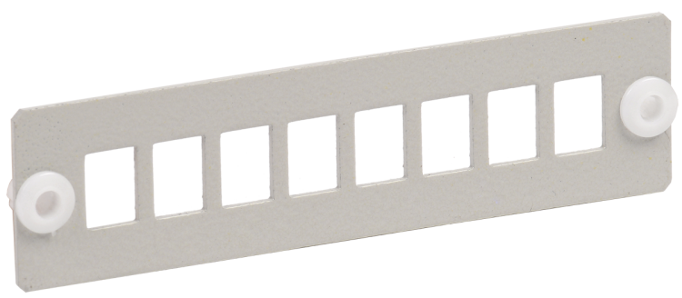 Панель для 8-ми оптических адаптеров (SC или LC-Duplex в 19" кросс) | FOBX-P8-SC | ITK