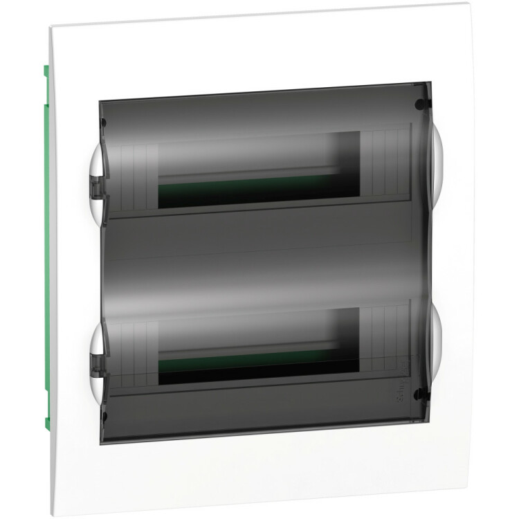Корпус встраиваемый Easy9, прозрачная дверь, 2ряд/24мод | EZ9E212S2FRU | Schneider Electric