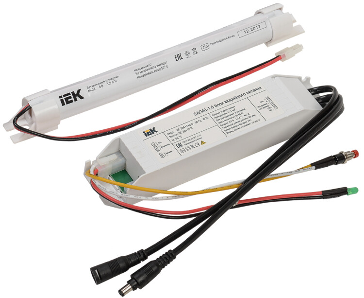 Блок аварийного питания для LED БАП40-1,0 1ч IP20 | LLVPOD-EPK-40-1H | IEK