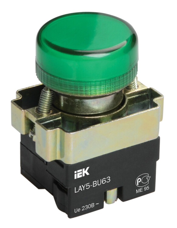 Кнопка SВ-7 "Пуск" зеленая 1з d22мм/230В | SQ0704-0024 | TDM