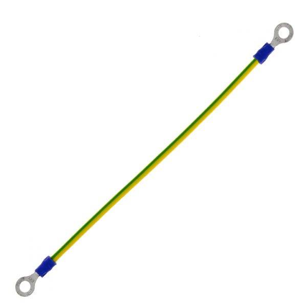 Трубка термоусаживаемая ТНТ (HF) 20/10 желтая (нарезка 1м) | 82991 | КВТ