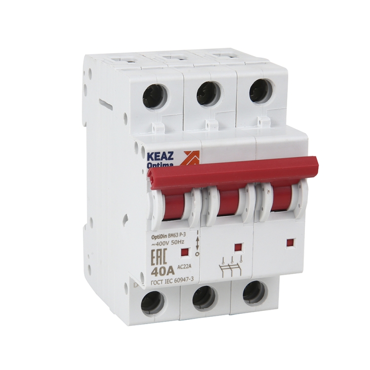 Выключатель автоматический дифференциального тока DX3 6000 1п+N 40А С 30мА тип AС | 411006 | Legrand