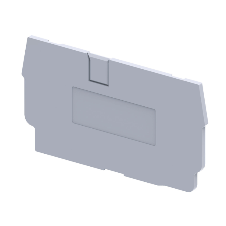 Крышка концевая для клеммы проходной OptiClip EPCX4-серый | 289724 | КЭАЗ