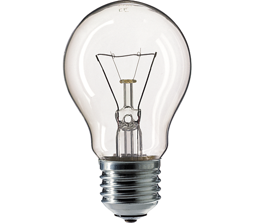 Лампа накаливания ЛОН Stan 60W E27 230V A55 CL 1CT/12X10 | 926000006685 | Pila