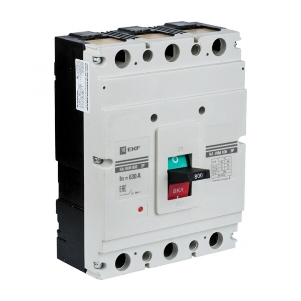 Автоматический выключатель ВА-99М 800/800А 3P 50кА EKF Basic | mccb99-800-800m | EKF