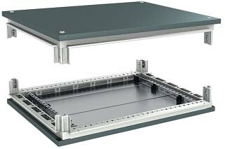 Комплект, крыша и основание, для шкафов CQE, 1000 x 600 мм | R5RKTB106 | DKC