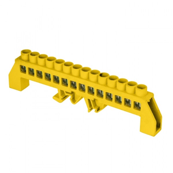 Угловой изолятор для О шины желтый (200 штук) | YIS31 | IEK