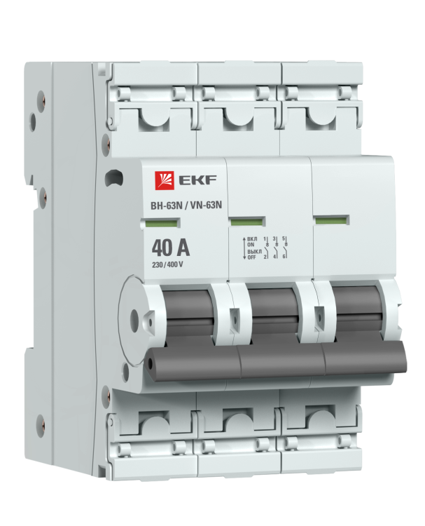 Выключатель автоматический дифференциального тока DX3 6000 4п 63А С 30мА тип AС (7 мод) | 411192 | Legrand