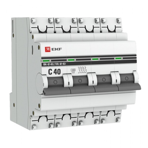 Выключатель автоматический трехполюсный NXB-125 3P 100А 10kA х-ка C (R) | 816141 | CHINT