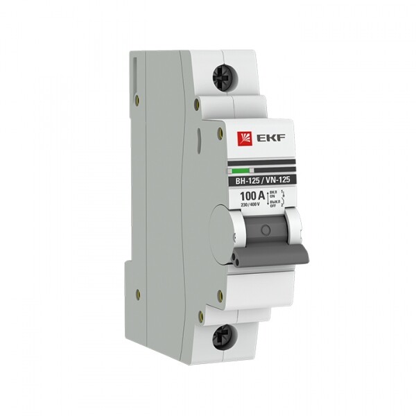 Выключатель автоматический дифференциального тока АД-32 3п+N 32А C 30мА тип AC PROxima (электронный) | DA32-32-30-4P-pro | EKF