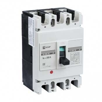 Выключатель автоматический ВА-99М 250/100А 3P 35кА PROxima | mccb99-250-100m | EKF